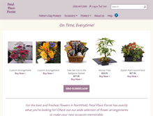 Tablet Screenshot of floristinnorthfieldoh.com